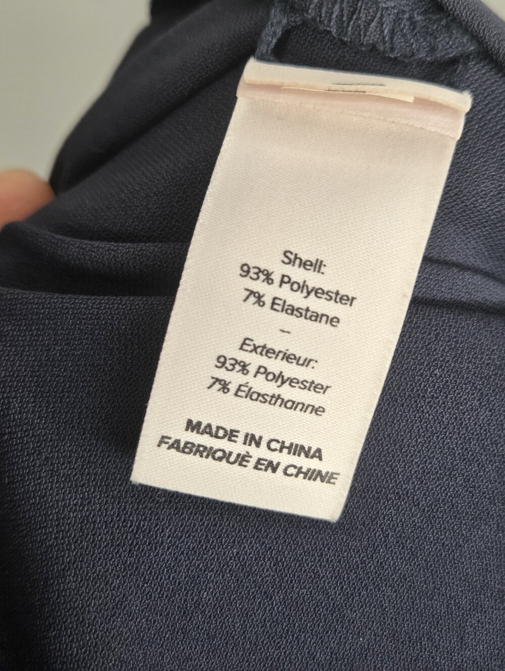 cinq a sept Size 10 "Lucilla Dress"Navy Button-Front  Dress with Pleated Hem - Picture 10 of 10